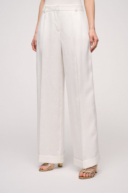 Luisa Spagnoli Arac - Pantaloni wide - Fashion Show