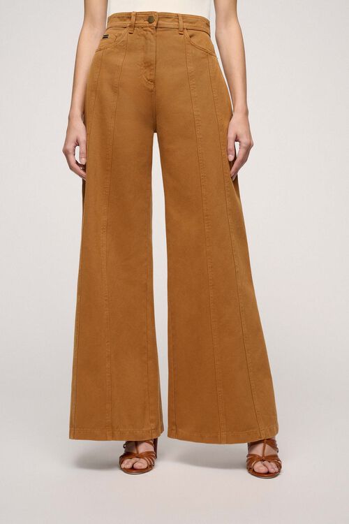 Luisa Spagnoli Arenaria - Pantaloni palazzo