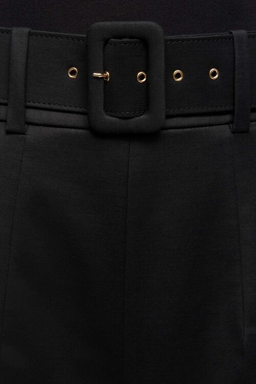 Luisa Spagnoli Argenteo - Pantalone A Vita Alta