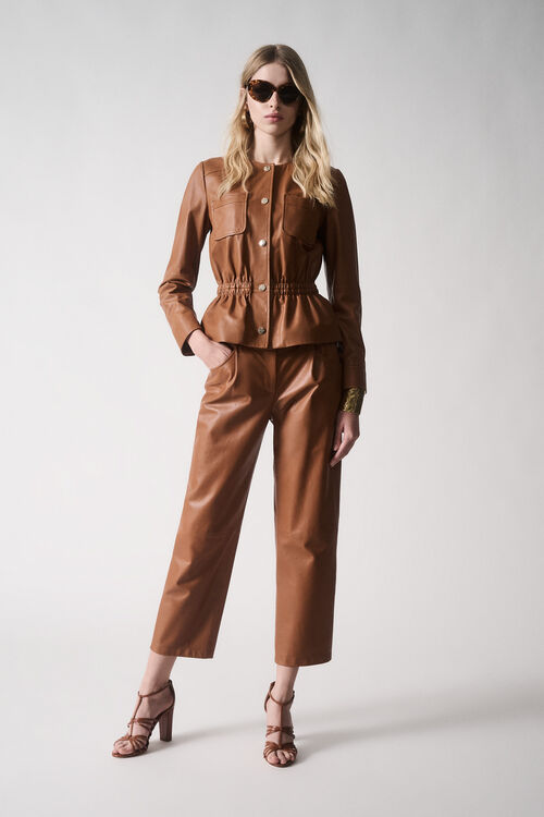 Luisa Spagnoli Azione - Pantaloni In Pelle