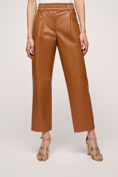 Luisa Spagnoli Azione - Pantaloni in pelle