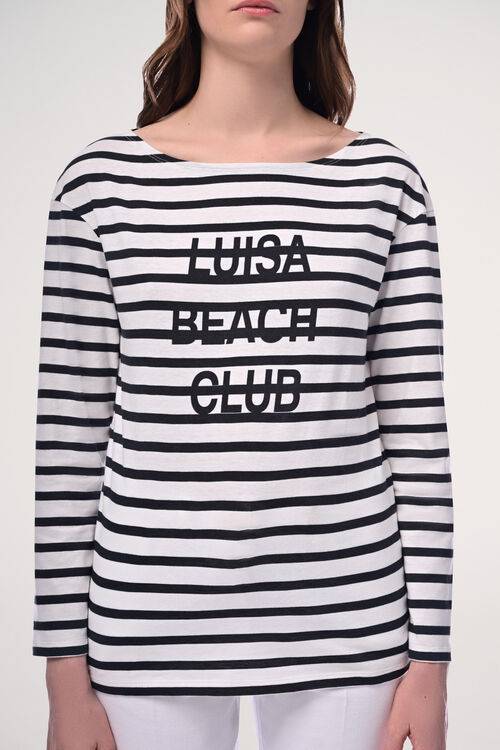 Luisa Spagnoli Babordo - Marinière T-shirt