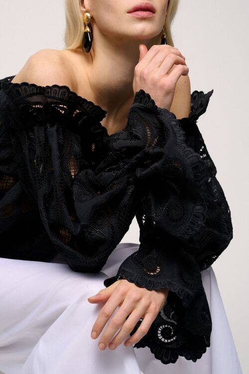 Luisa Spagnoli Bagaglio - Top Ricamato