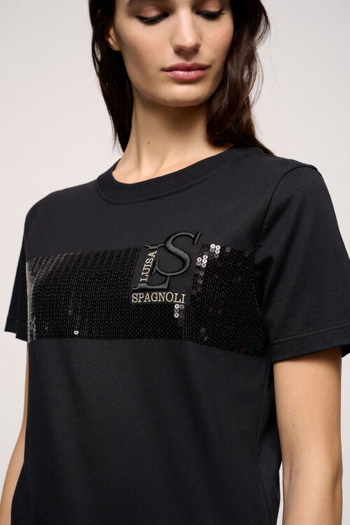 Luisa Spagnoli Balconata - T-shirt Con Ricami