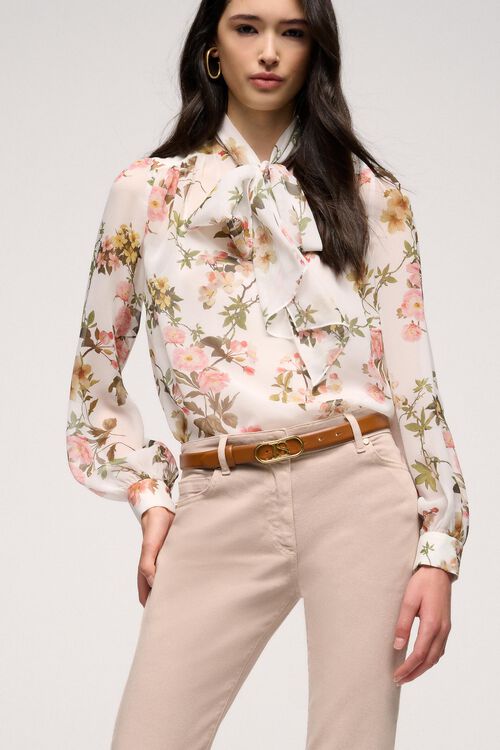 Luisa Spagnoli Baleno - Camicia In Pura Seta