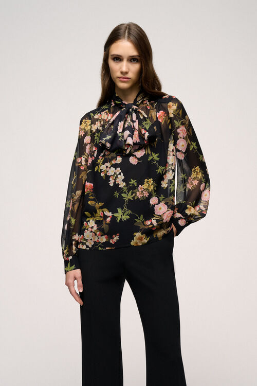 Luisa Spagnoli Baleno - Camicia in pura seta