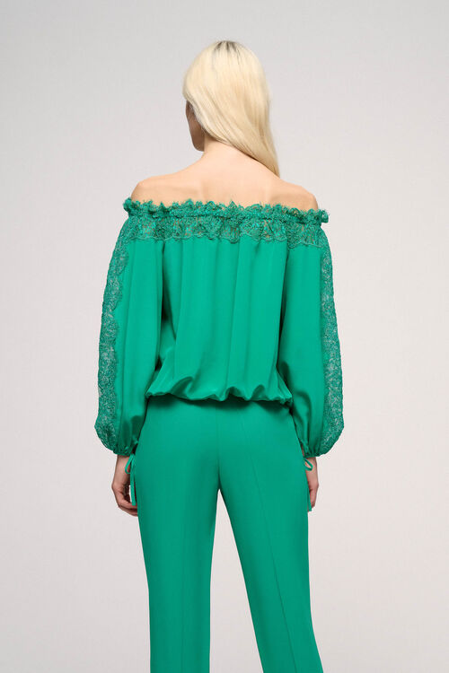 Luisa Spagnoli Balia - Top In Seta