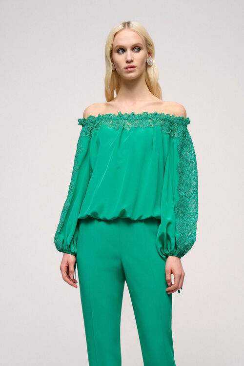 Luisa Spagnoli Balia - Top In Seta