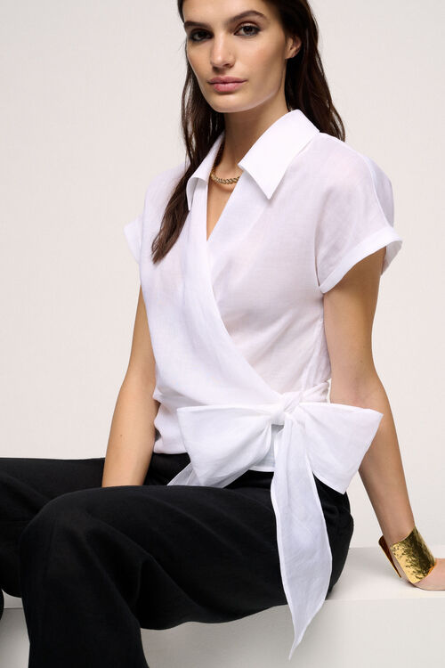 Luisa Spagnoli Balocco - Camicia in ramiè