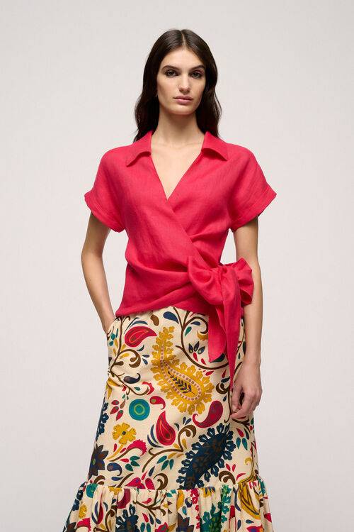 Luisa Spagnoli Balocco - Camicia in ramiè