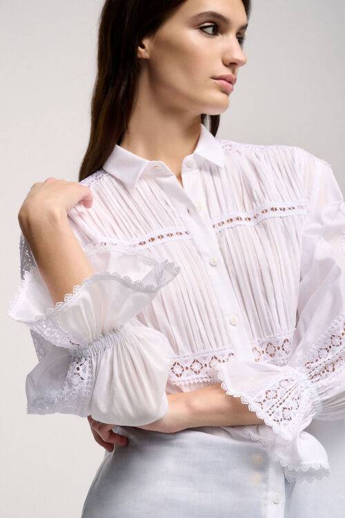 Luisa Spagnoli Balsamica - Camicia Intarsiata