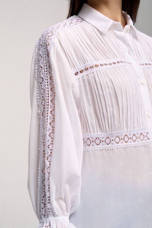 Luisa Spagnoli Balsamica - Camicia Intarsiata