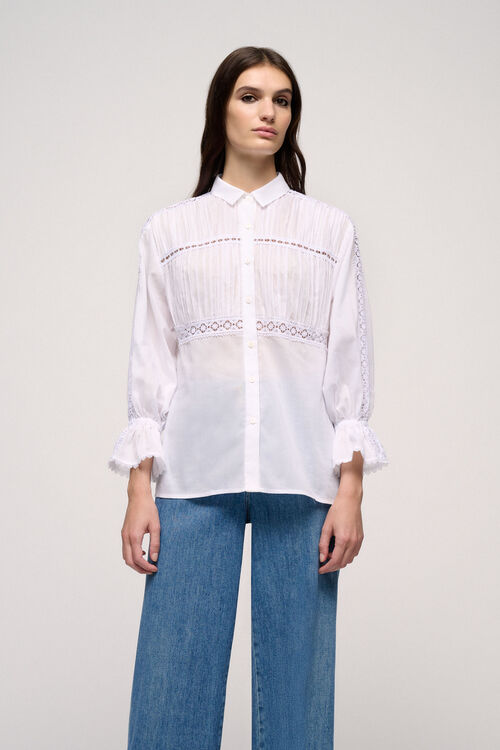 Luisa Spagnoli Balsamica - Camicia intarsiata