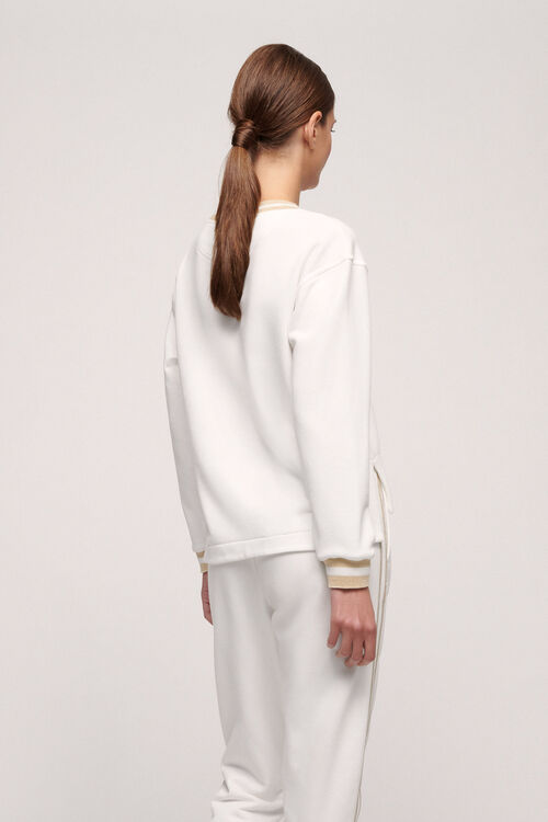 Luisa Spagnoli Balsamo - Felpa A Maniche Lunghe