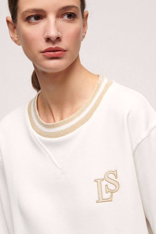 Luisa Spagnoli Balsamo - Felpa A Maniche Lunghe