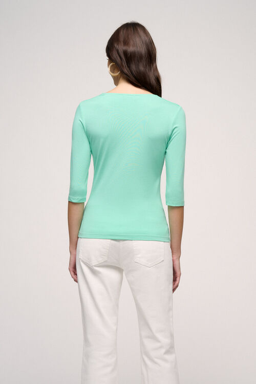 Luisa Spagnoli Banco - Top Con Scollo A V