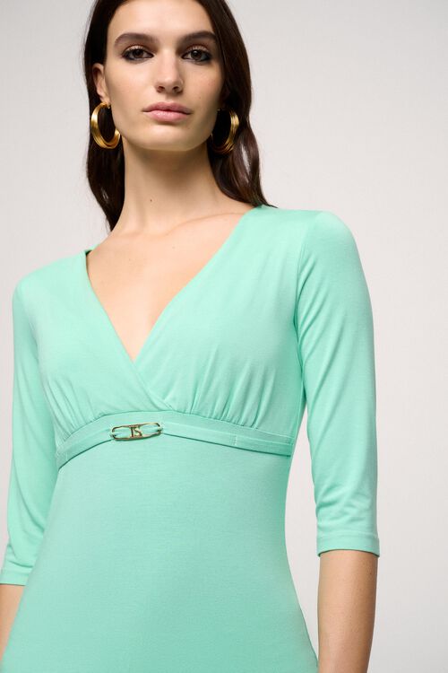 Luisa Spagnoli Banco - Top Con Scollo A V