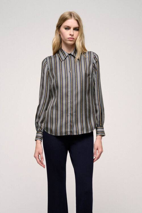 Luisa Spagnoli Bandierina - Camicia in pura seta