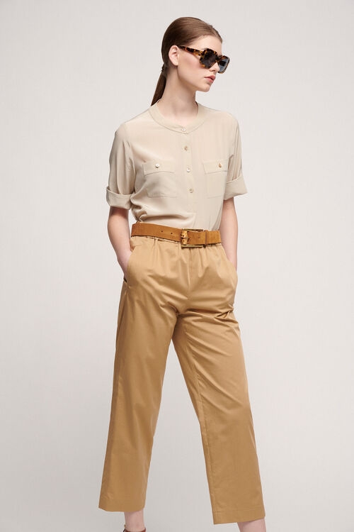 Luisa Spagnoli Barchetta - Blusa In Misto Seta