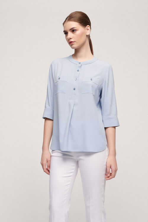 Luisa Spagnoli Barchetta - Blusa In Misto Seta