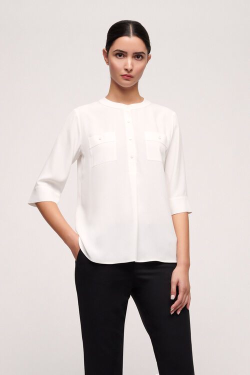 Luisa Spagnoli Barchetta - Blusa In Misto Seta