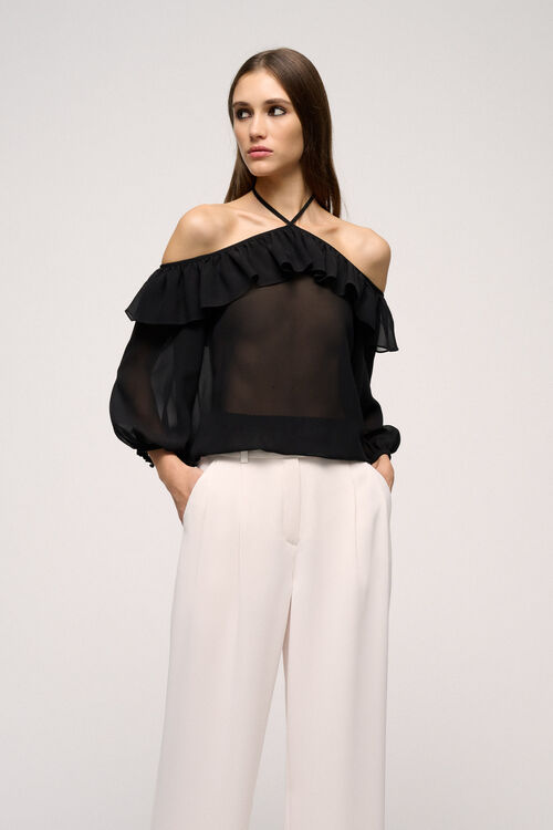 Luisa Spagnoli Barretta - Top in seta