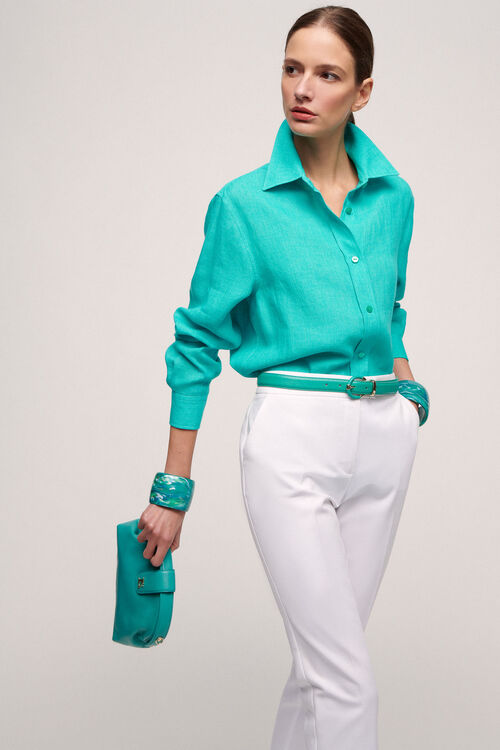 Luisa Spagnoli Bassano - Camicia in lino