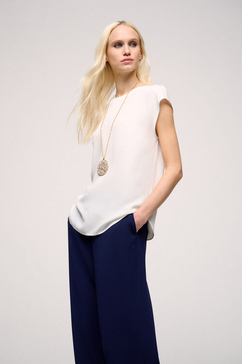 Luisa Spagnoli Battistero - Top fluido