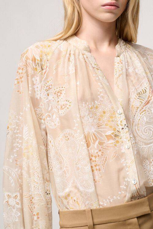 Luisa Spagnoli Beneficio - Camicia Stampata