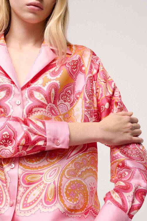 Luisa Spagnoli Bergamotto - Camicia In Pura Seta