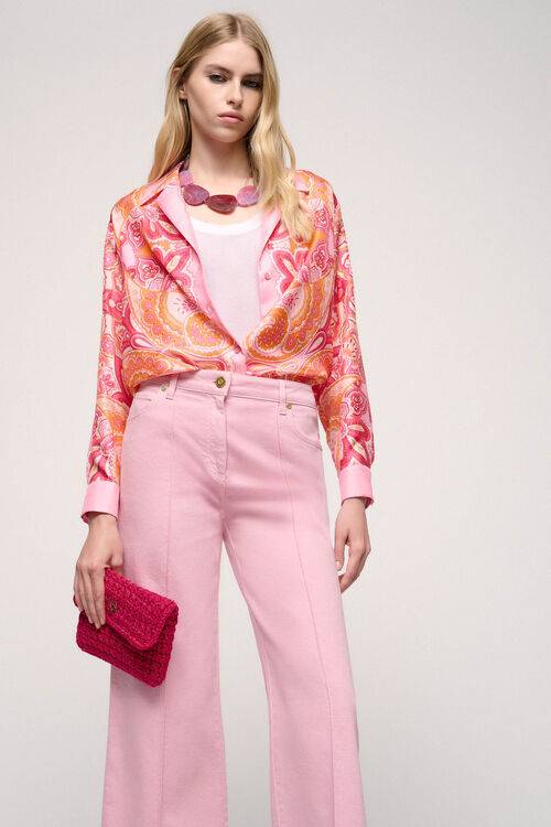 Luisa Spagnoli Bergamotto - Camicia In Pura Seta