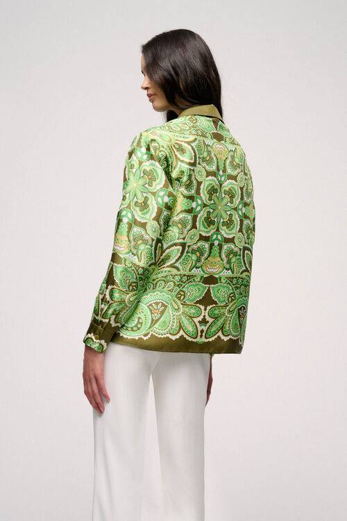 Luisa Spagnoli Bergamotto - Camicia In Pura Seta