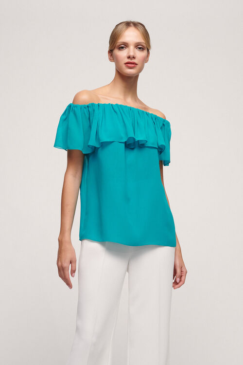 Luisa Spagnoli Beta - Top in seta