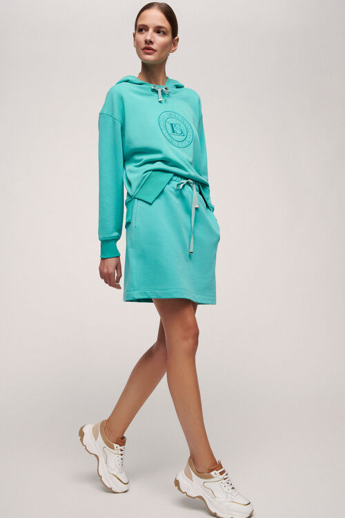 Luisa Spagnoli Bibione - Felpa Con Cappuccio