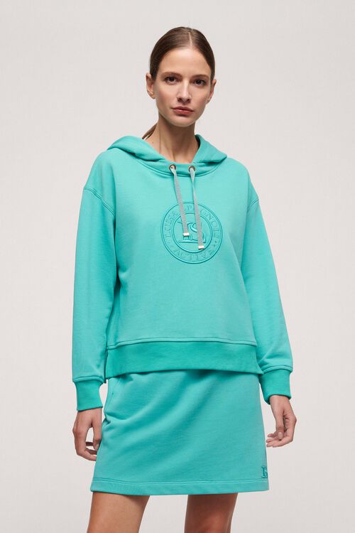 Luisa Spagnoli Bibione - Felpa con cappuccio