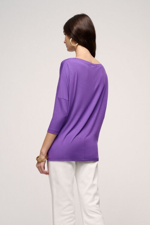 Luisa Spagnoli Bibla - T-shirt In Jersey Viscosa