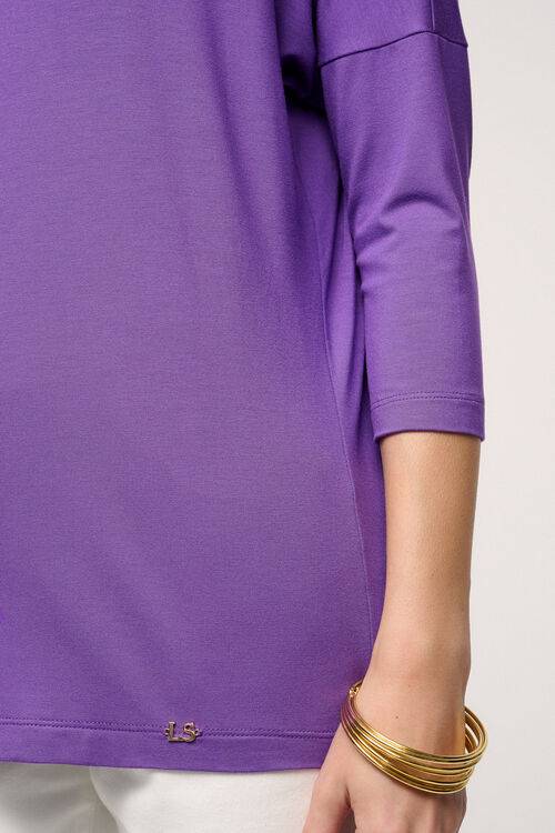 Luisa Spagnoli Bibla - T-shirt In Jersey Viscosa