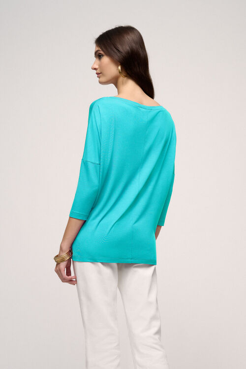 Luisa Spagnoli Bibla - T-shirt In Jersey Viscosa