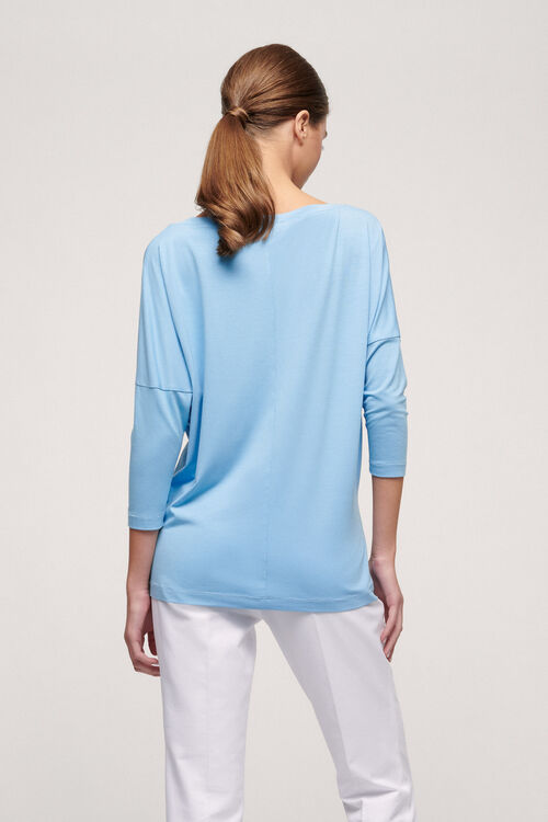 Luisa Spagnoli Bibla - T-shirt In Jersey Viscosa