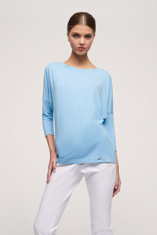 Luisa Spagnoli Bibla - T-shirt in jersey viscosa