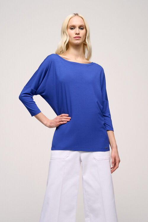 Luisa Spagnoli Bibla - T-shirt in jersey viscosa