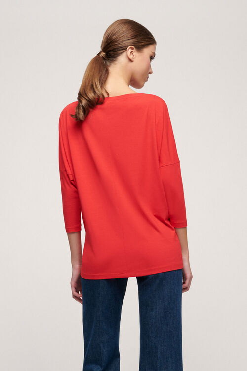 Luisa Spagnoli Bibla - T-shirt In Jersey Viscosa