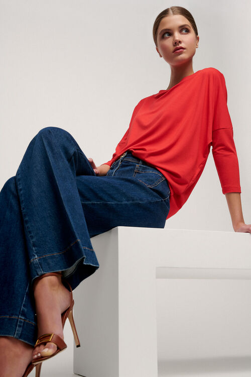 Luisa Spagnoli Bibla - T-shirt In Jersey Viscosa