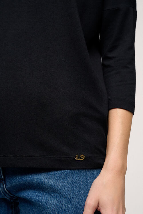 Luisa Spagnoli Bibla - T-shirt In Jersey Viscosa