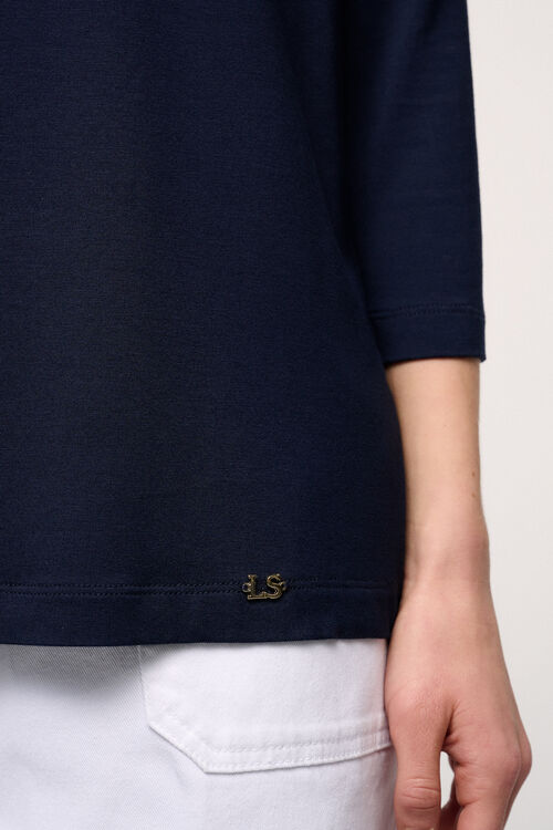 Luisa Spagnoli Bibla - T-shirt In Jersey Viscosa