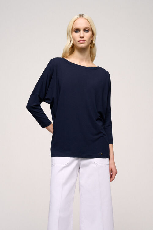 Luisa Spagnoli Bibla - T-shirt in jersey viscosa
