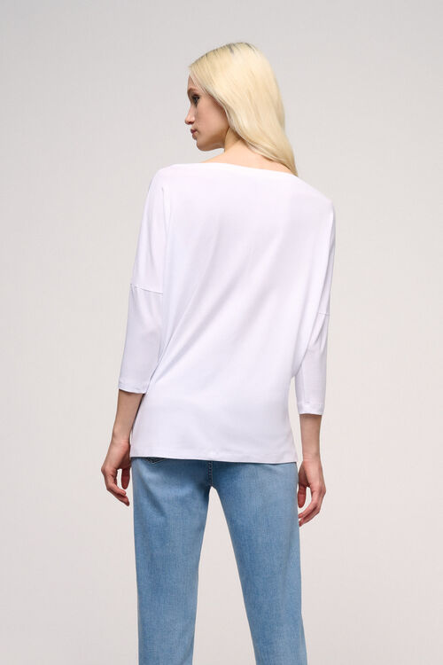 Luisa Spagnoli Bibla - T-shirt In Jersey Viscosa