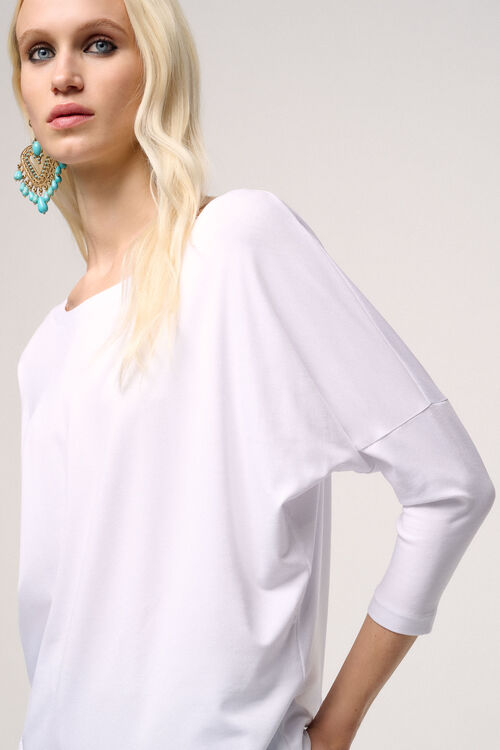 Luisa Spagnoli Bibla - T-shirt In Jersey Viscosa