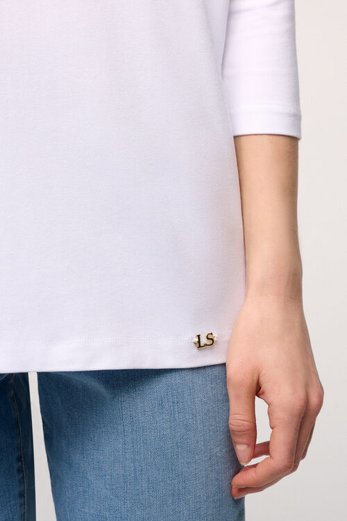 Luisa Spagnoli Bibla - T-shirt In Jersey Viscosa