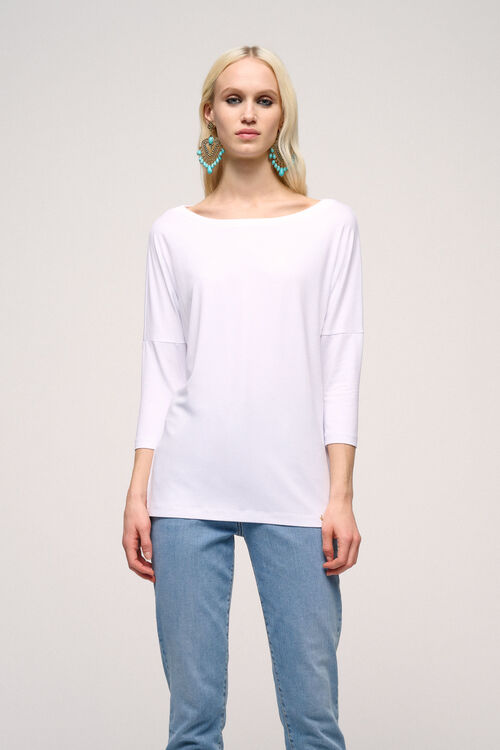 Luisa Spagnoli Bibla - T-shirt in jersey viscosa